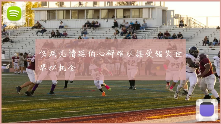 伤病无情廷伯心碎难以接受错失世界杯机会